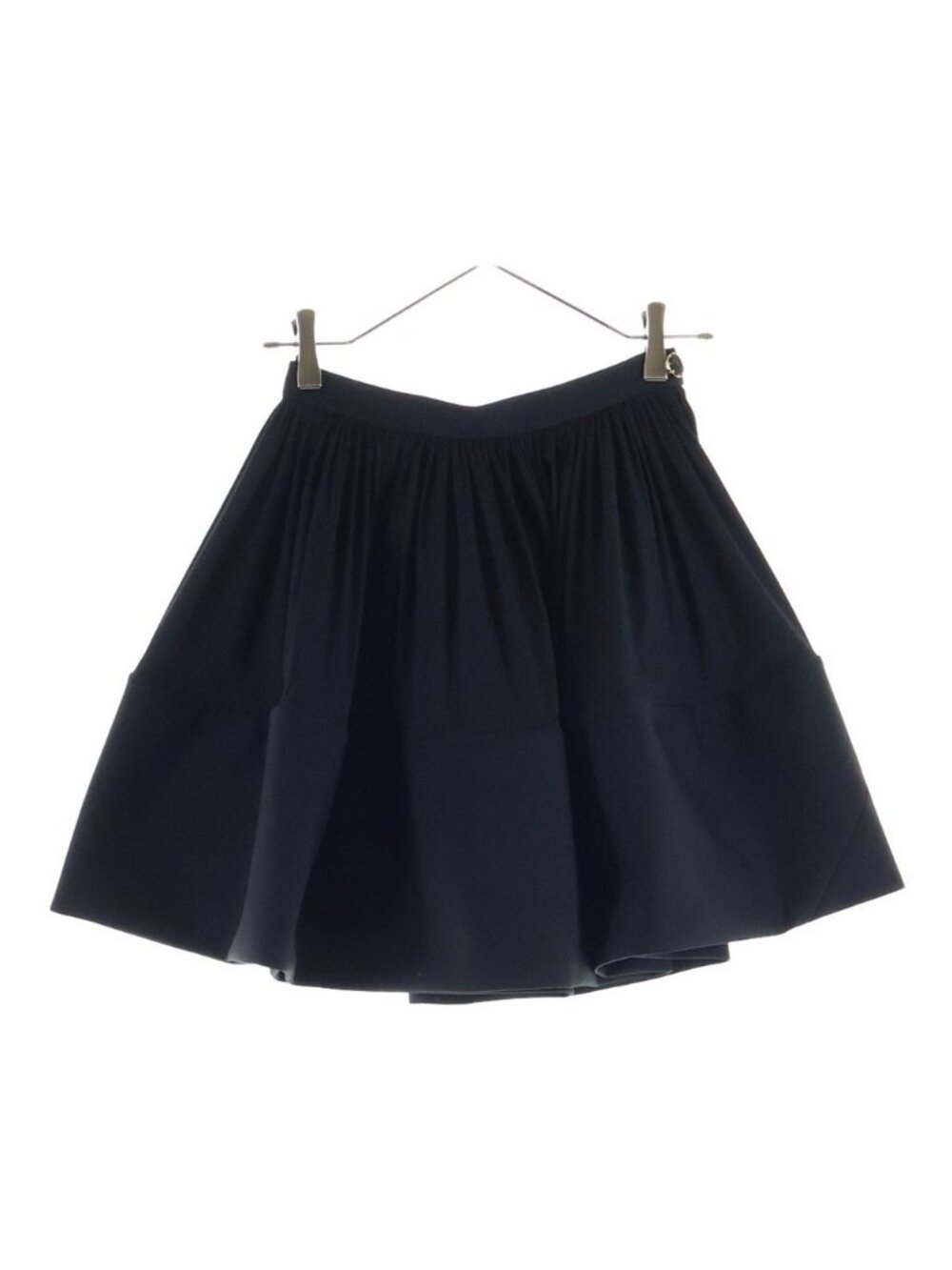 Louis Vuitton Lavish Lace A-line Skirt Black
